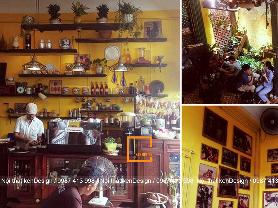 thiết kế quán cafe độc đáo